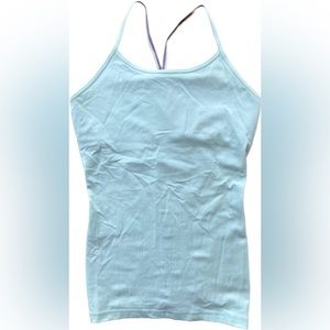 Light blue Ivivva tank top, size 14 (girls)